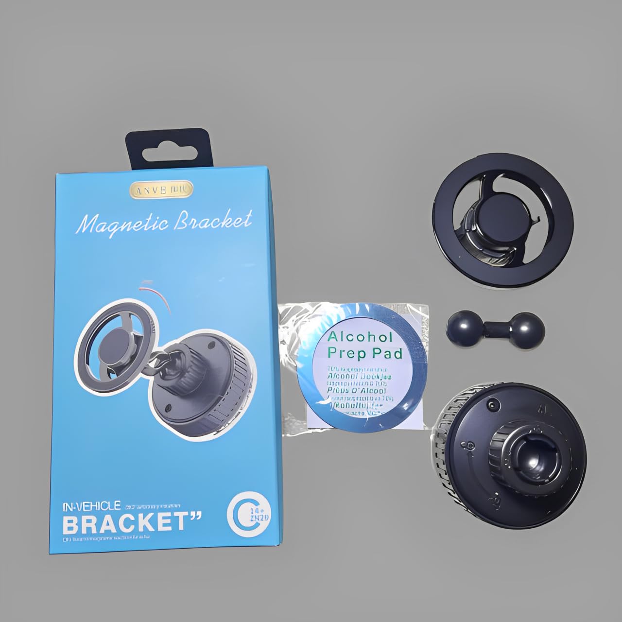 Magnetic Phone Holder , 360°Adjustable Hands-Free Shower