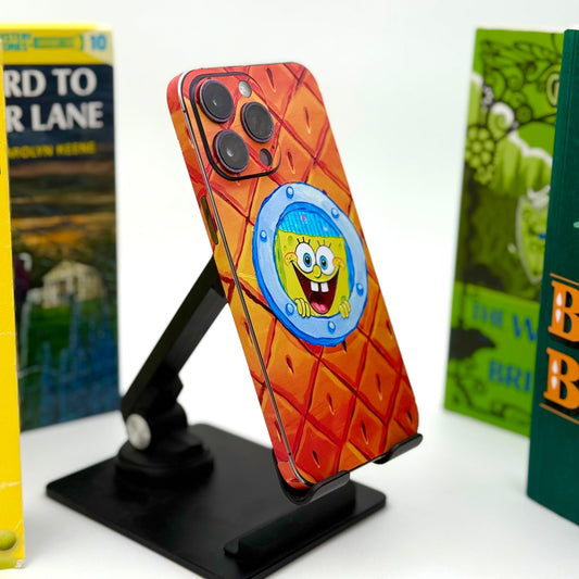 Skin Cover SpongeBob (Compatible Tous Les Modélés des telephones)