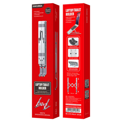 Support d'ordinateur portable pliant en métal