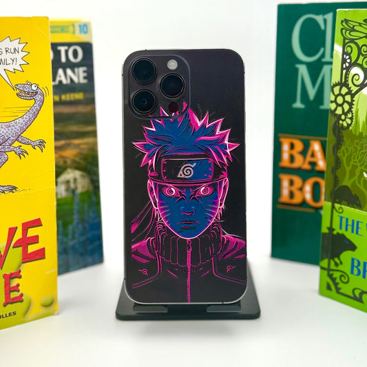 Skin Cover Naruto Neon (Compatible Tous Les Modélés des telephones)