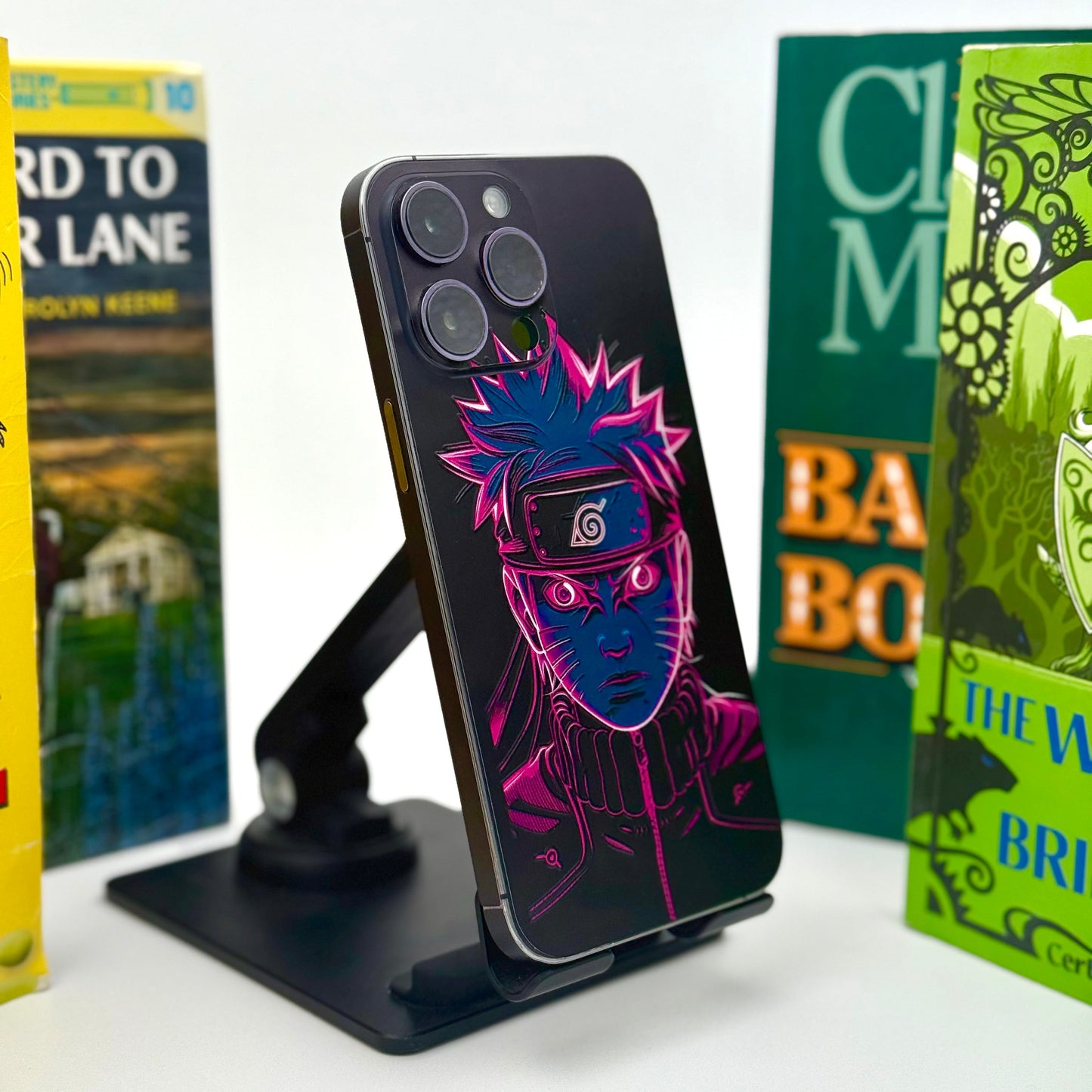 Skin Cover Naruto Neon (Compatible Tous Les Modélés des telephones)