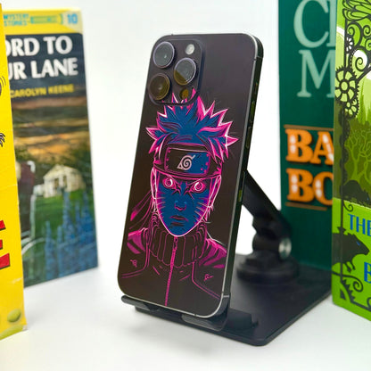 Skin Cover Naruto Neon (Compatible Tous Les Modélés des telephones)