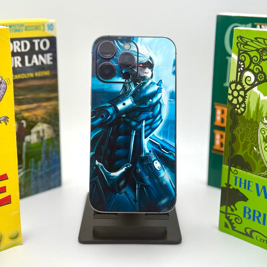Skin Cover warrior blue – (Compatible Tous Modèles)
